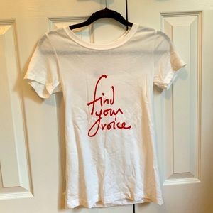 Find Your Voice Impact Tee